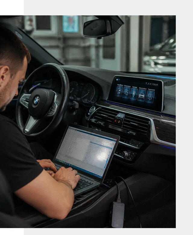 Русификация мультимедиа BMW для авто под ключ в Каменке
