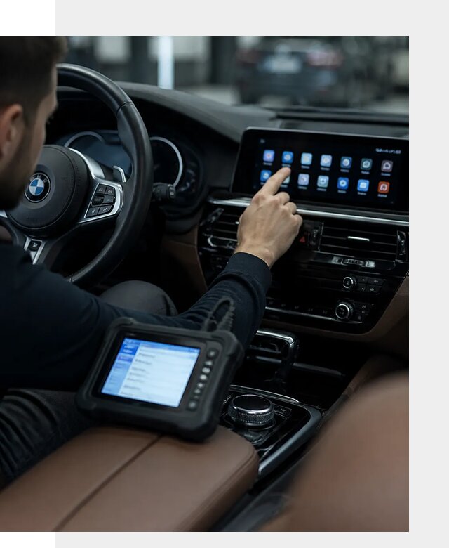 Установка приложений и мультимедиа сервисов BMW в Каменке