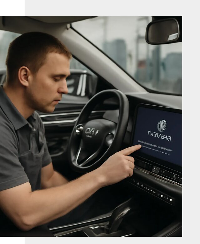 Установка приложений Changan и сервисов в авто в Каменке