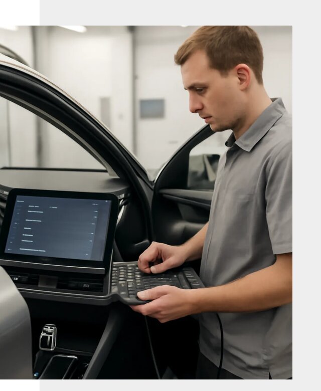 Русификация мультимедиа автомобилей Lynk Co в Каменке