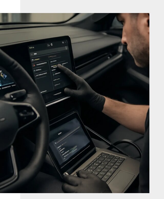 Русификация приборной панели Rising автомобиля в Каменке