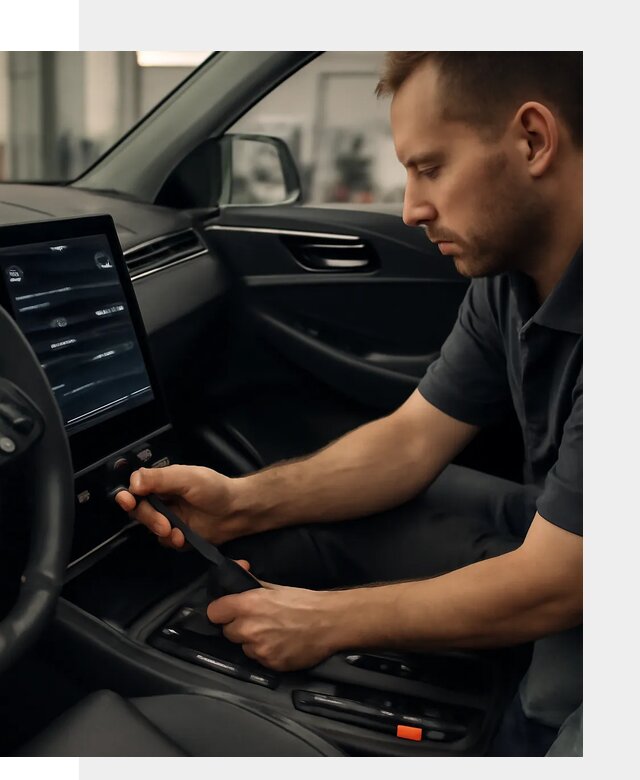 Восстановление автомобиля после русификации в Каменке