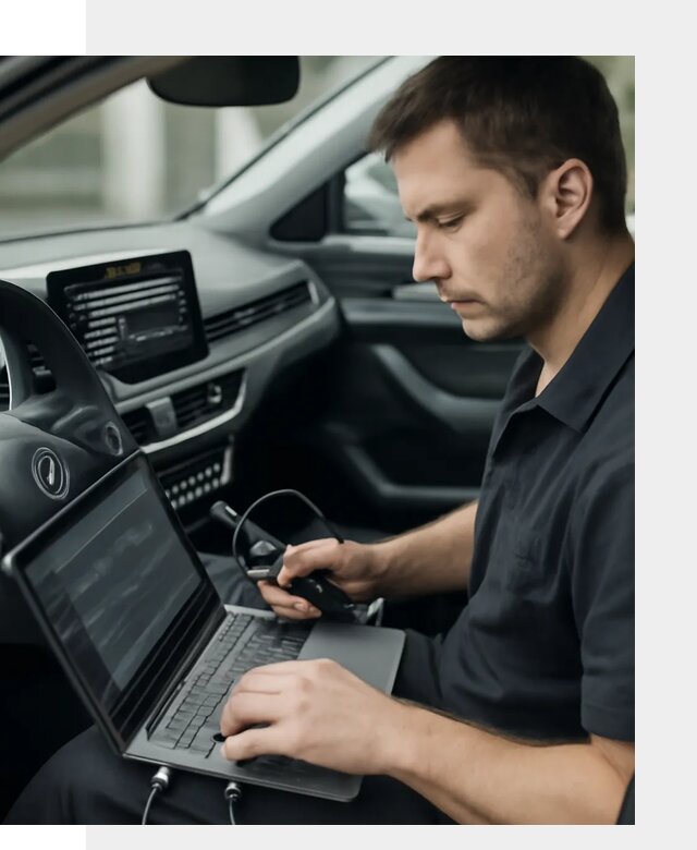 Настройка телематики автомобиля под ключ для авто в Каменке