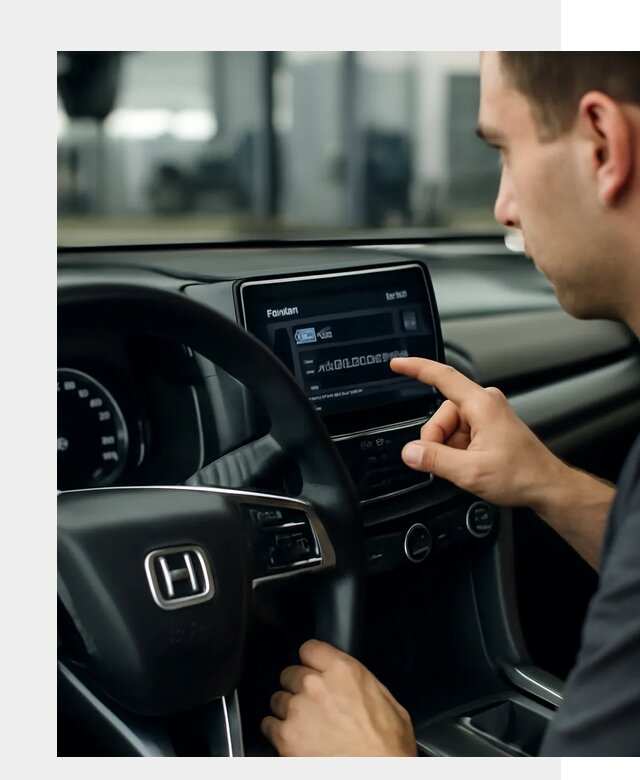 Русификация панели приборов Honda в Каменке по цене 5058 ФастМобиль-Кам