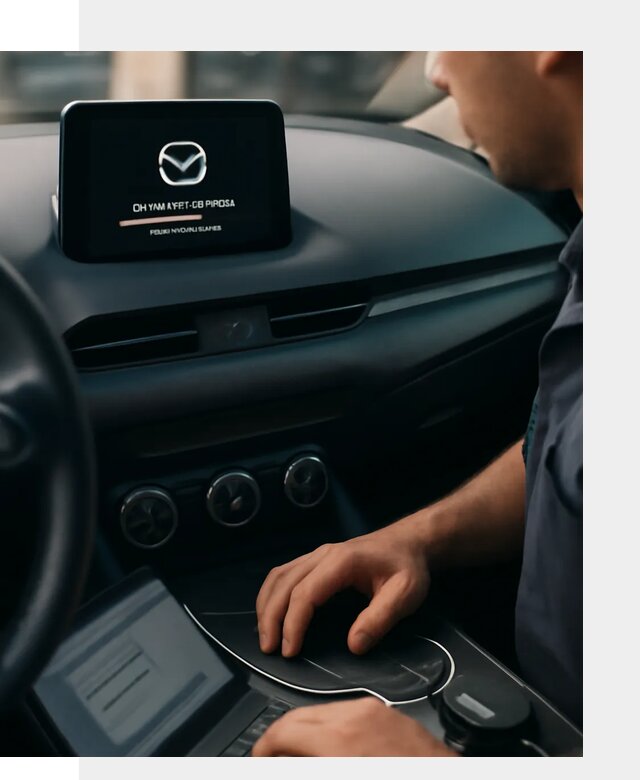 Установка приложений Mazda на мультимедийную систему в Каменке