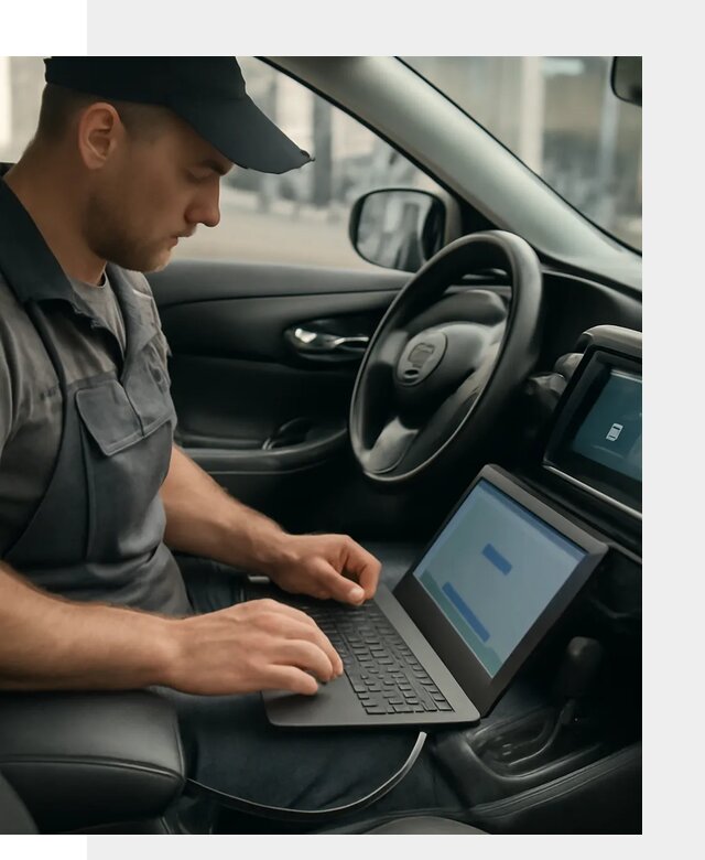 Установка приложений для автомобилей Nissan в Каменке